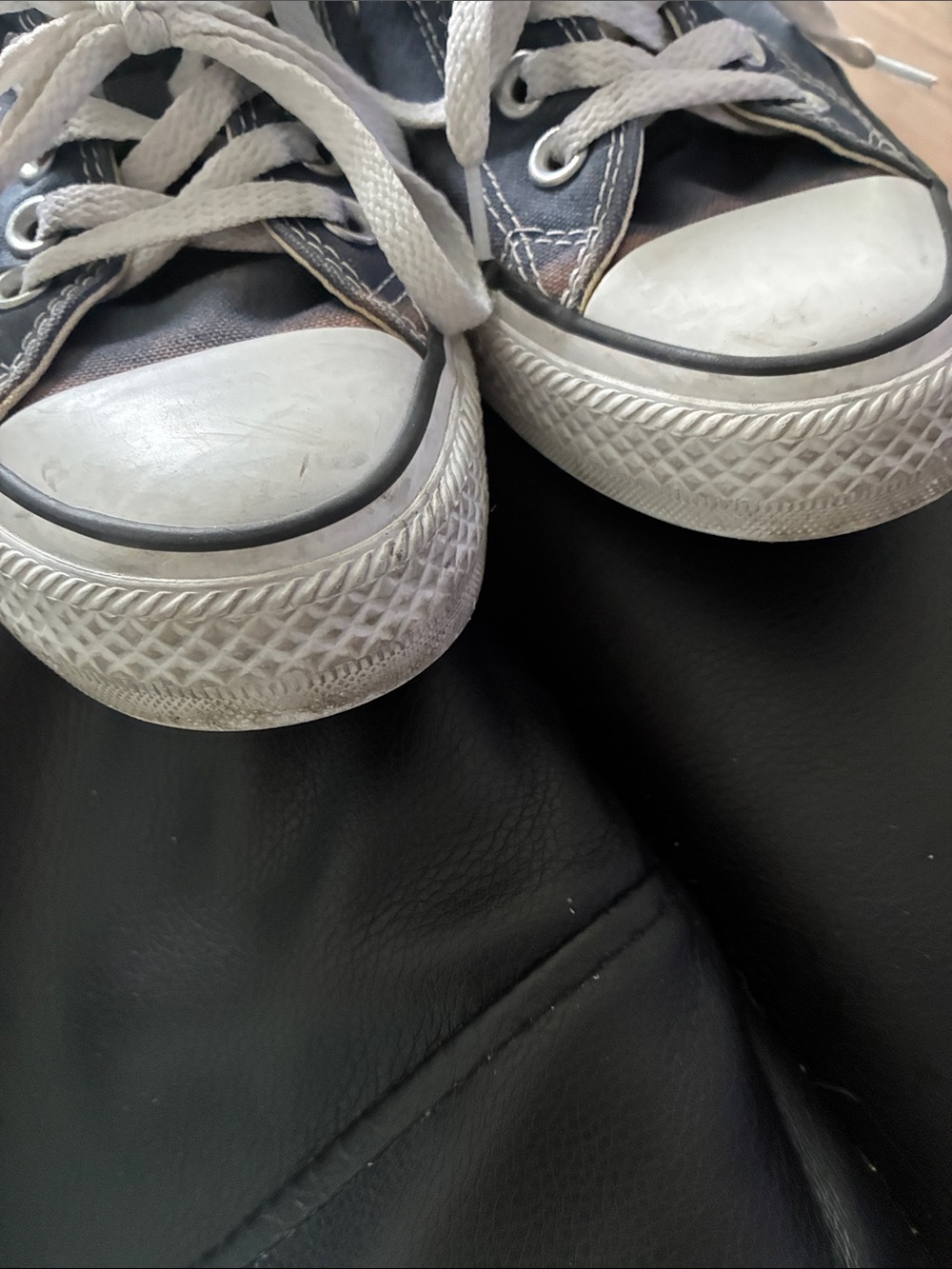 Converse Top Sneakers - Navy Blue & White - Picture 3 of 6